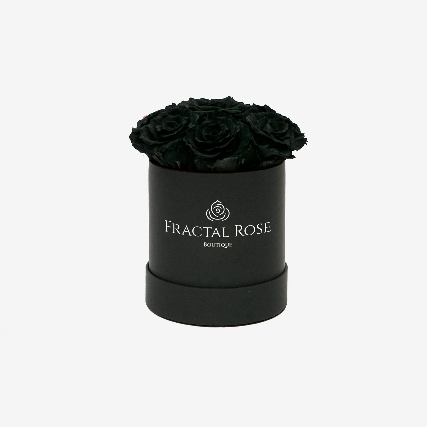 Mini Deluxe Round Box Black