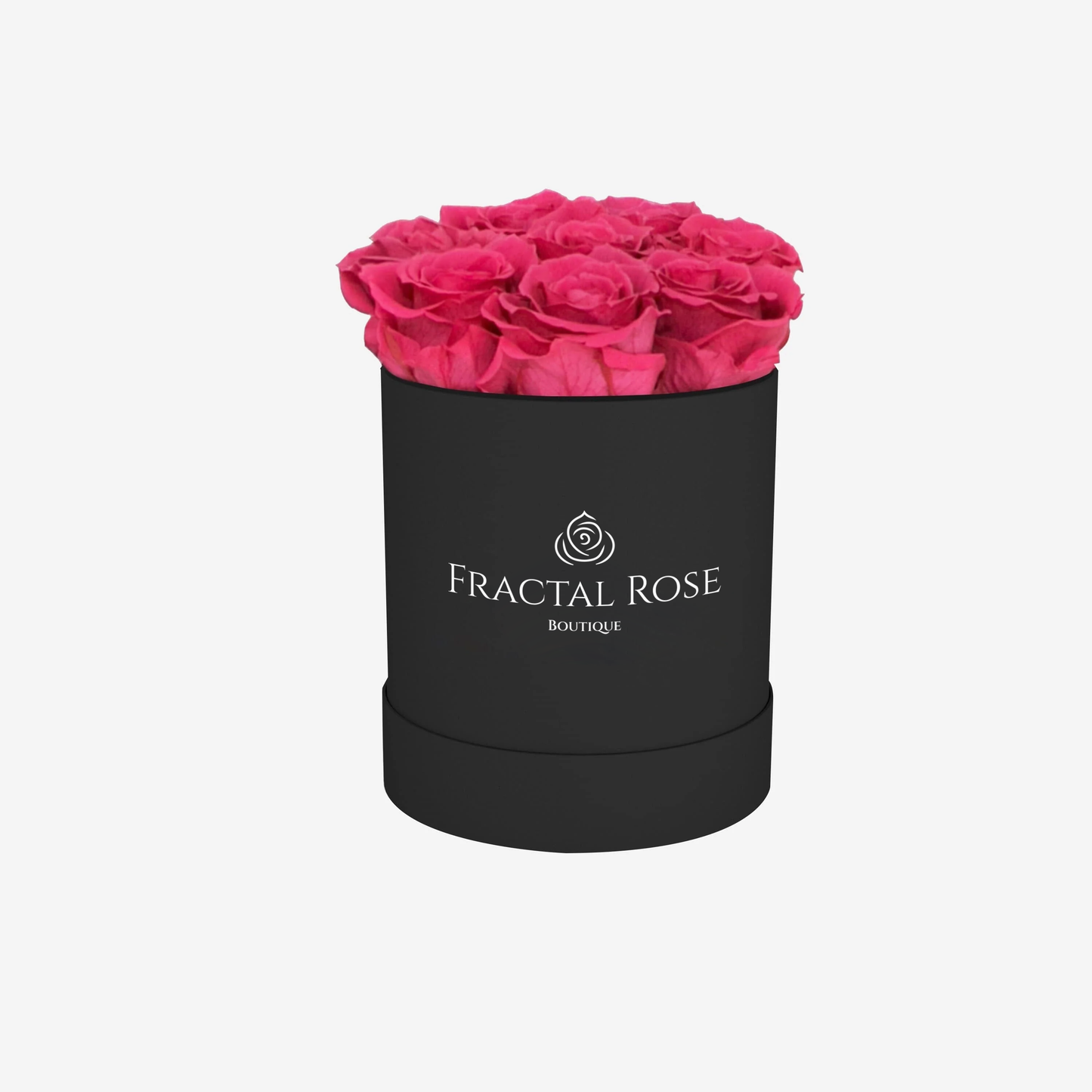 Mini Deluxe Round Box Black