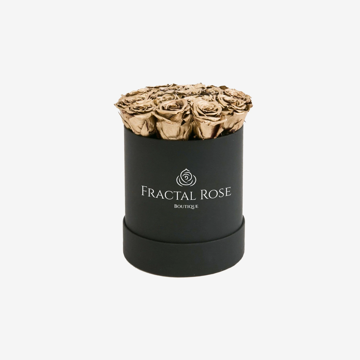 Mini Deluxe Round Box Black