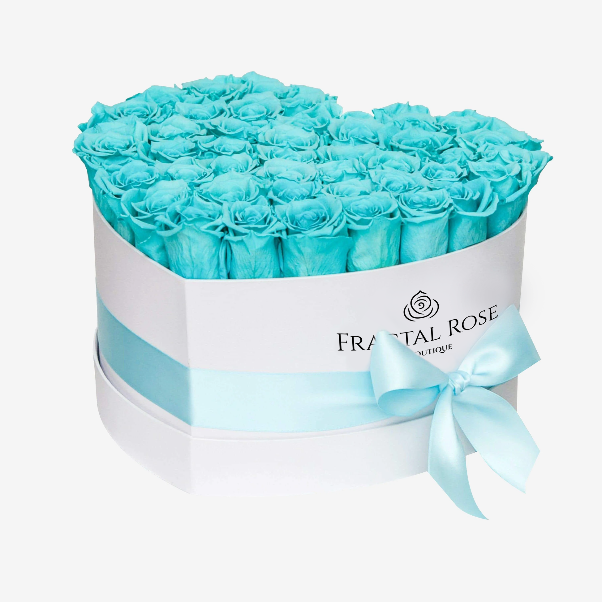 Grand Heart Box - Luxury Preserved Roses - Heart-shaped Arrangement - 22-26 Roses - Timeless Beauty - Romantic Gift - Fractal Rose Collection