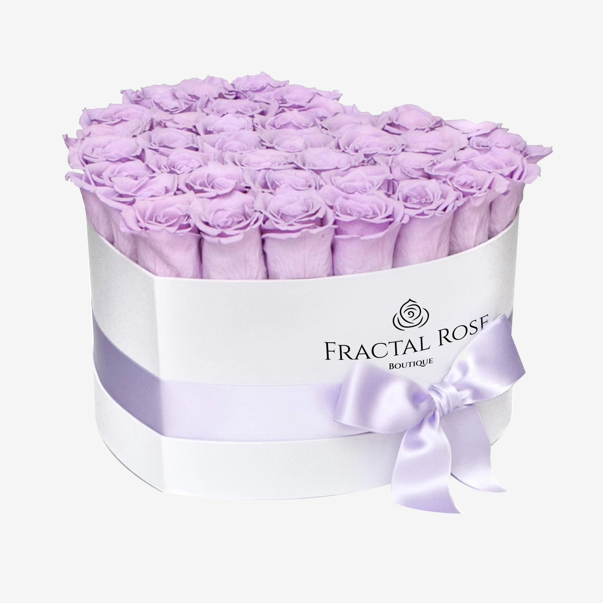 Grand Heart Box - Luxury Preserved Roses - Heart-shaped Arrangement - 22-26 Roses - Timeless Beauty - Romantic Gift - Fractal Rose Collection