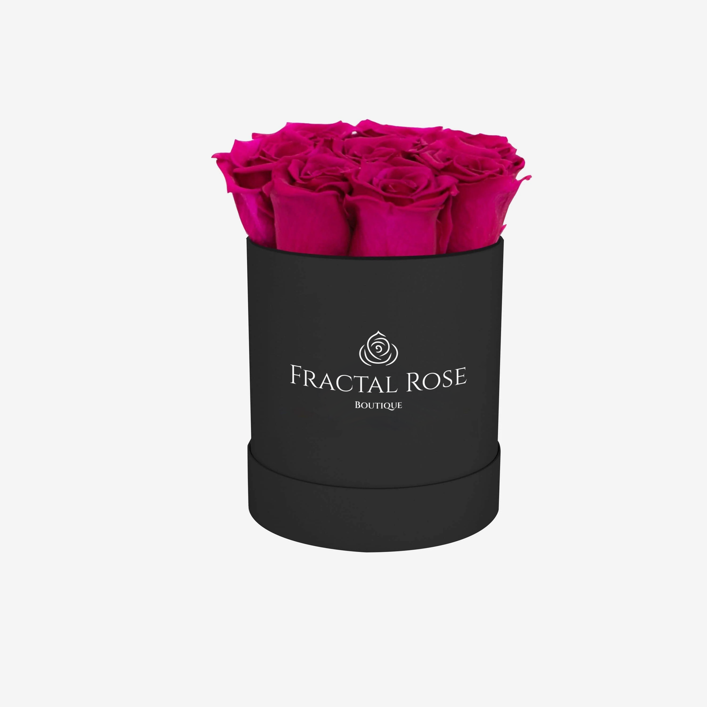 Mini Deluxe Round Box Black