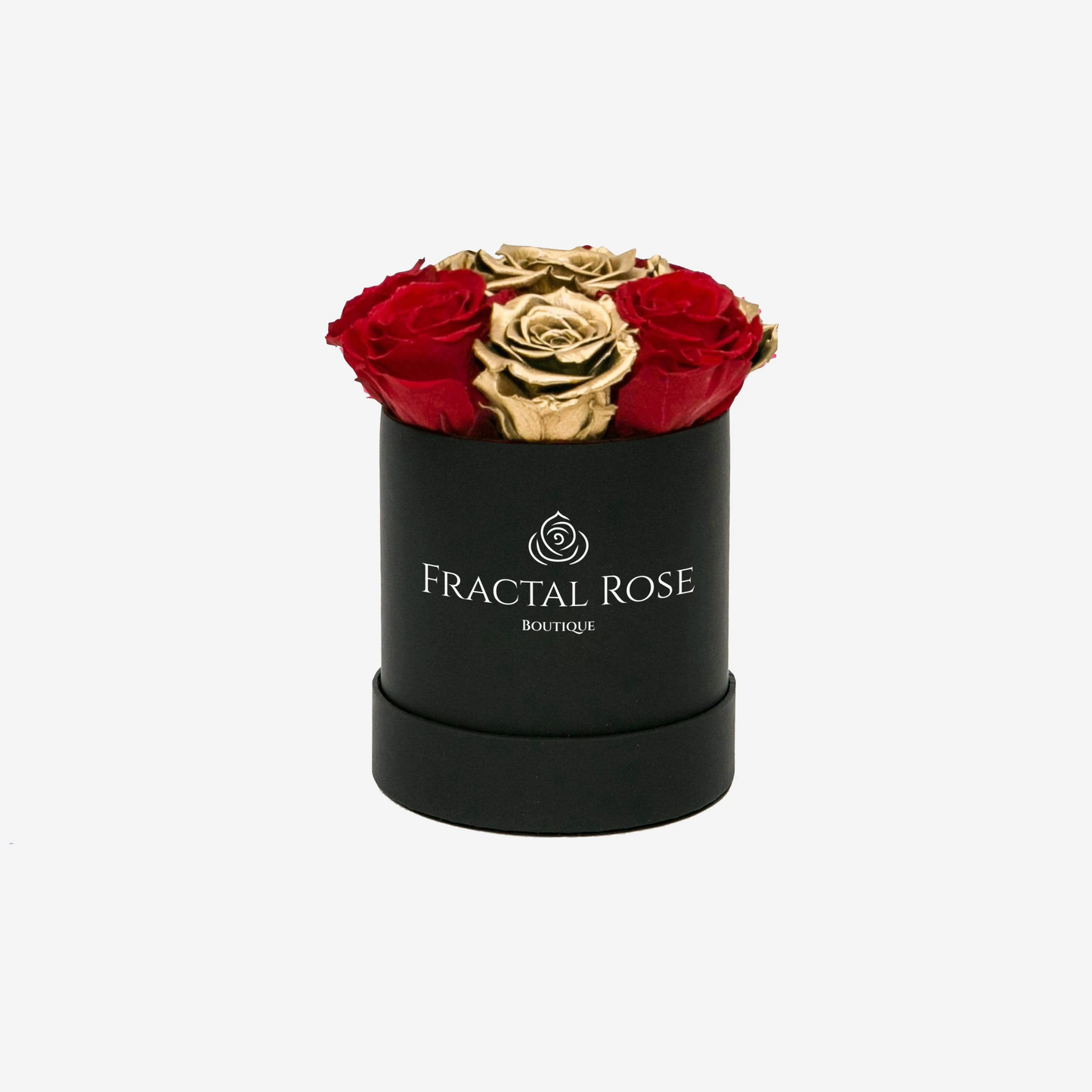 Mini Deluxe Round Box Black