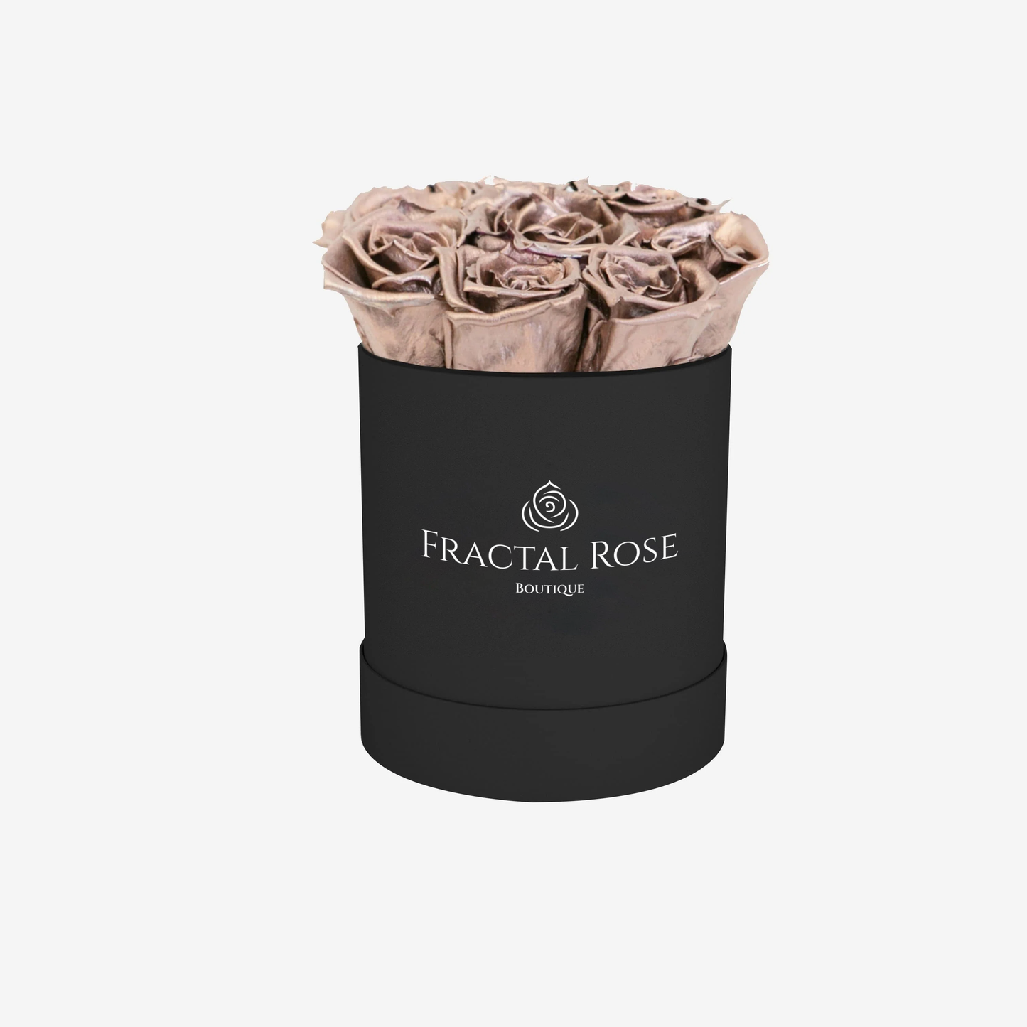 Mini Deluxe Round Box Black
